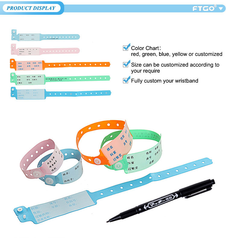 writeon wristband Writeon&imprinter wristband Hospital patient